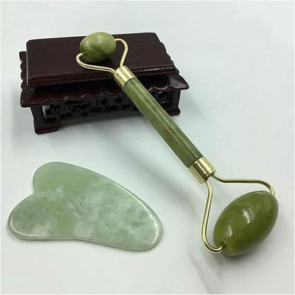 Jade Crystal Ice Roller Stone