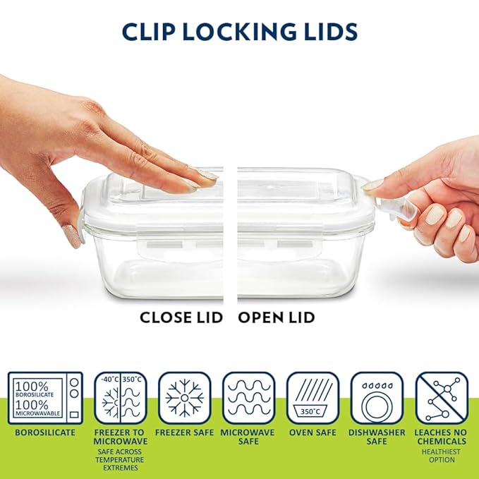Glass Container Lunch Box