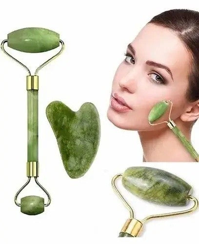 Jade Crystal Ice Roller Stone