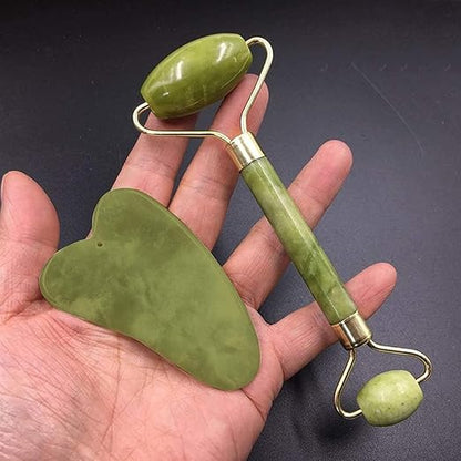 Jade Crystal Ice Roller Stone