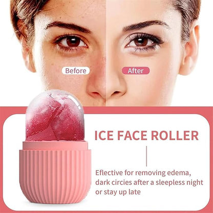 Ice Roller for Face and Eye (Pink)