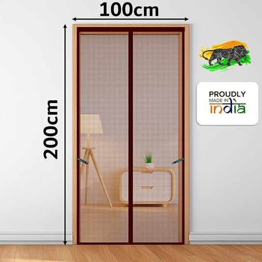 LifeKrafts Polyester Magnetic Mosquito Net
