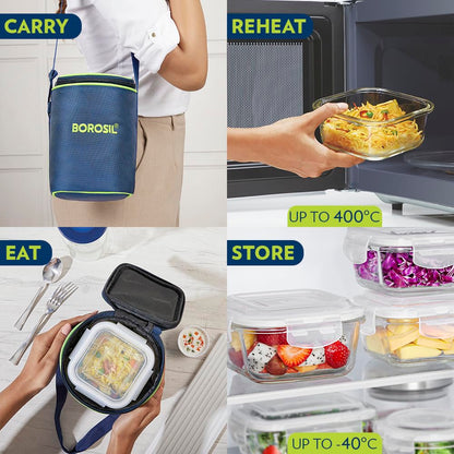 Glass Container Lunch Box