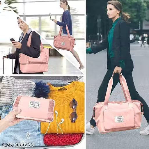 Large Capacity Folding Travel Bag, Waterproof lightweight, Designer bag handbag for ladies