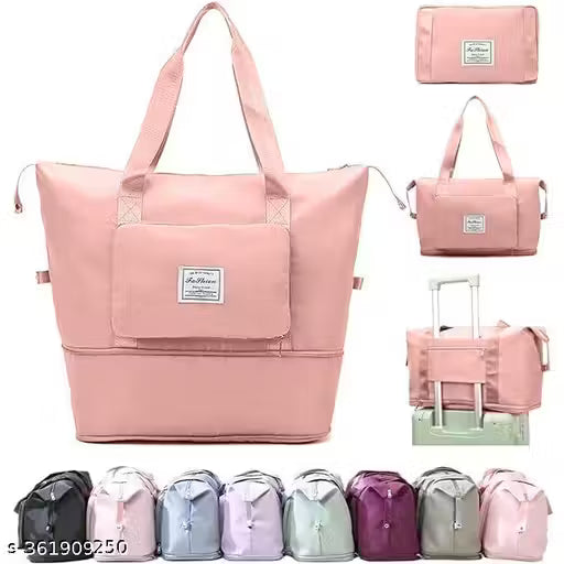 Large Capacity Folding Travel Bag, Waterproof lightweight, Designer bag handbag for ladies