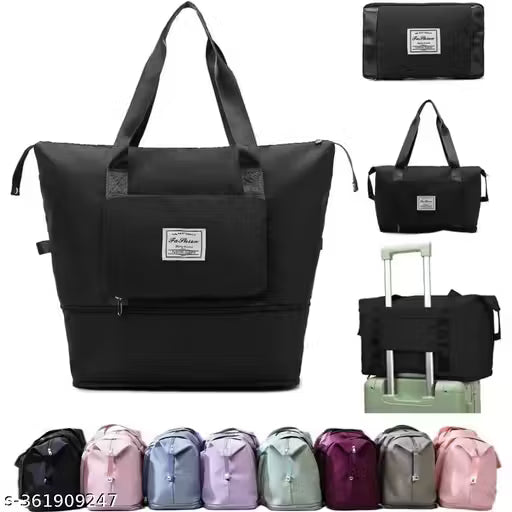 Large Capacity Folding Travel Bag, Waterproof lightweight, Designer bag handbag for ladies