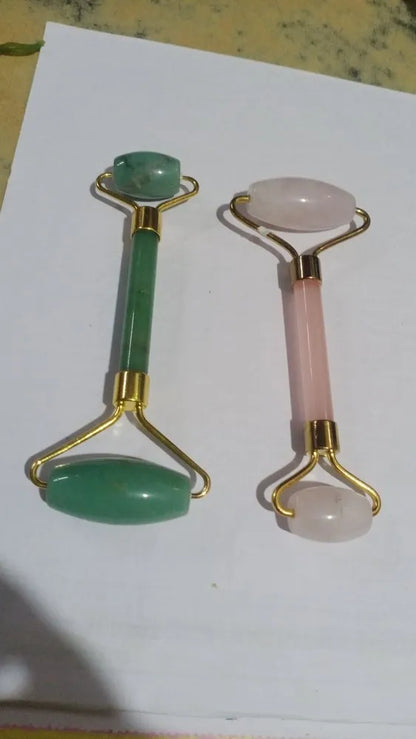 Jade Crystal Ice Roller Stone