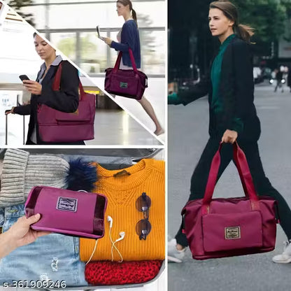 Large Capacity Folding Travel Bag, Waterproof lightweight, Designer bag handbag for ladies